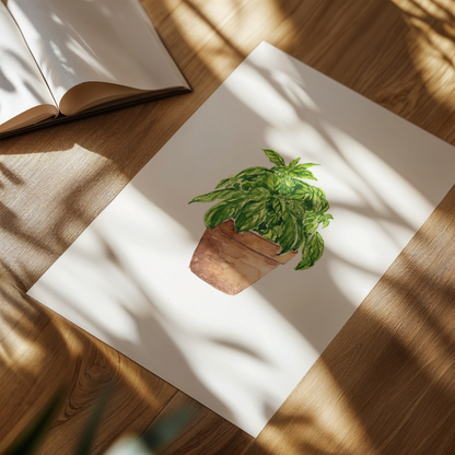 Basil Art Print