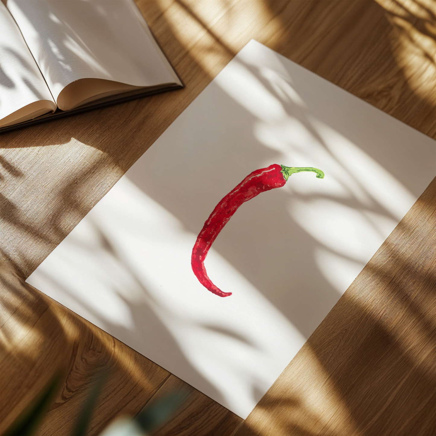 Chilli Art Print