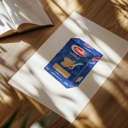 Farfalle Pasta Art Print