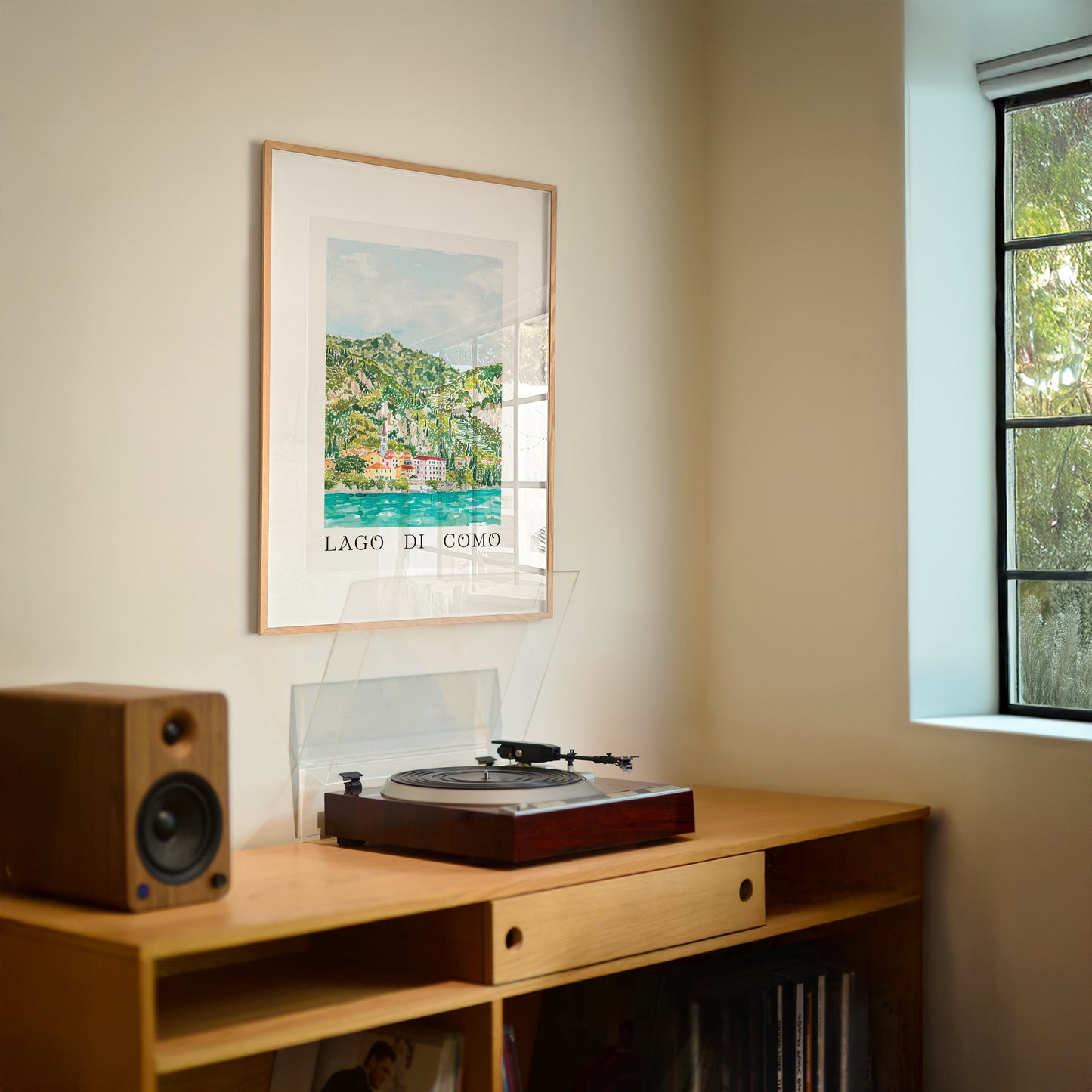 Lake Como Art Print