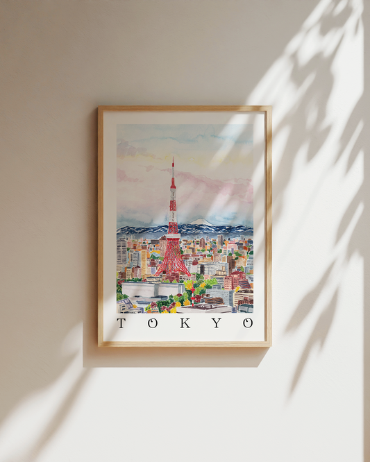 Tokyo Art Print