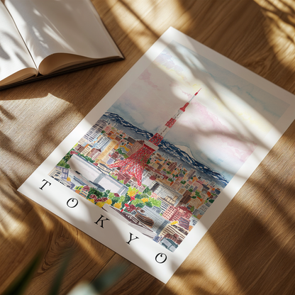 Tokyo Art Print