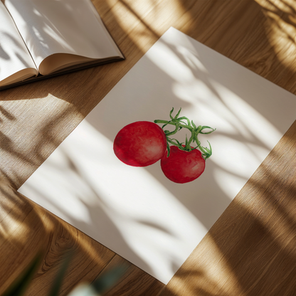 Pair of Tomatoes Art Print