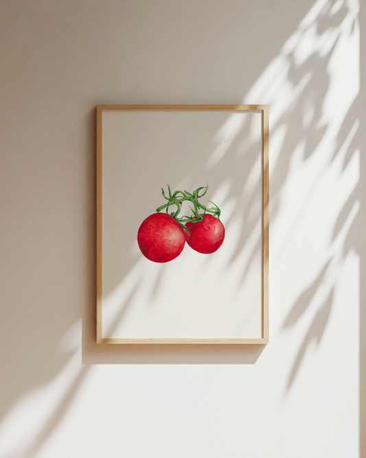 Pair of Tomatoes Art Print